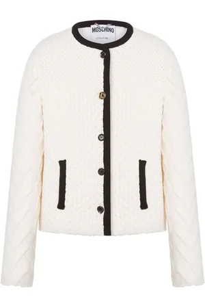 Moschino Contrasting-trim jacket