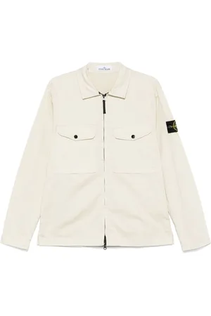 Stone Island Detachable-badge jacket