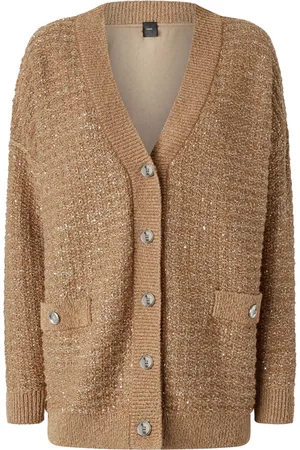 Pinko Metallic-threading cardigan