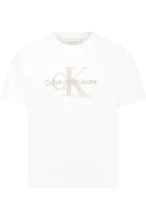 Calvin Klein Logo-embroidered T-shirt
