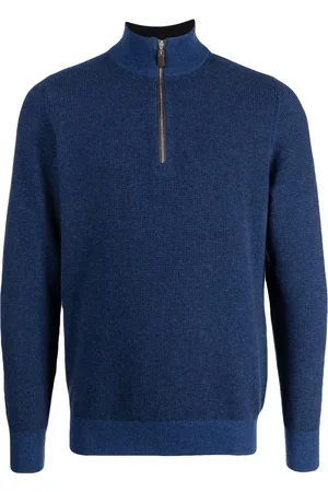 N.PEAL Carnaby half-zip jumper