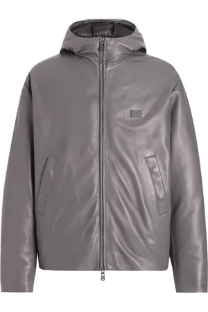 Dolce & Gabbana Logo-plaque bomber jacket