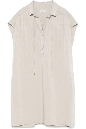 Agnona Patterned-jacquard blouse