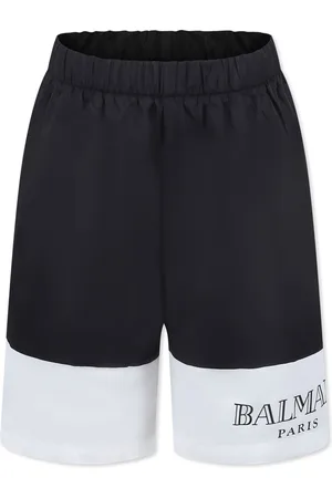Balmain Logo-print swim shorts