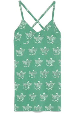 The Animals Observatory Graphic-print dress