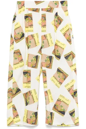 The Animals Observatory Graphic-print trousers