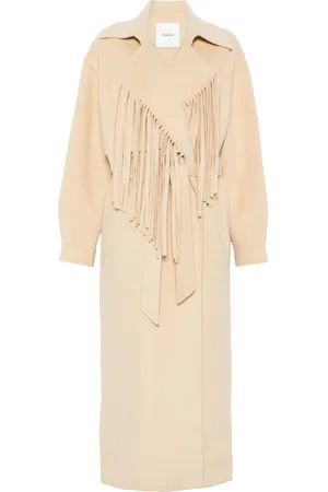 Nanushka Fringe-detail coat