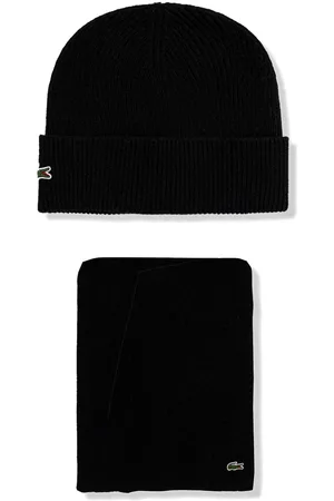 Lacoste Logo-appliqu?? beanie (set of two)