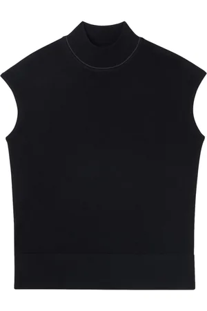 ST. JOHN Wool knitted vest