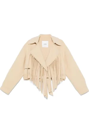 Nanushka Fringe-detail jacket