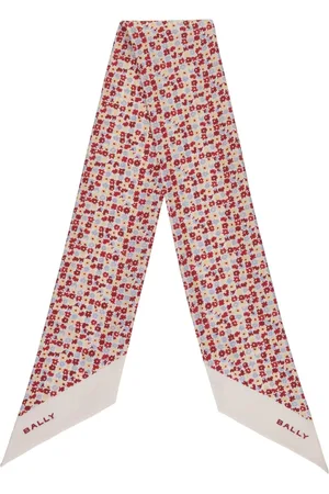 Bally Micro-flowers neck bow