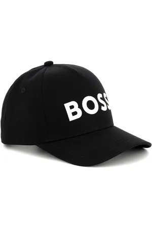 HUGO BOSS Logo-patch cotton baseball cap