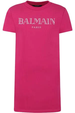 Balmain Logo-print T-shirt dress