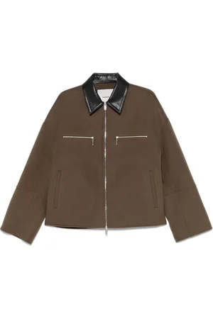 Nanushka Felted shirt jacket