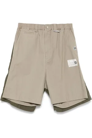 Maison Mihara Yasuhiro Layered cargo shorts