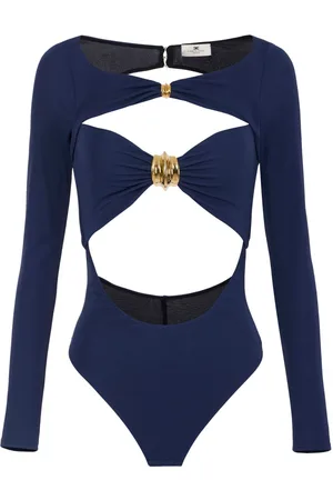 Elisabetta Franchi Appliqu?? jersey bodysuit
