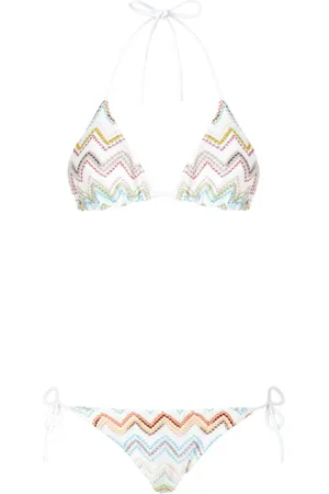 Missoni Zigzag-knit bikini set