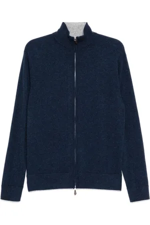 N.PEAL Knightsbridge full-zip jumper