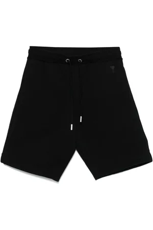 Ami Ami de Coeur-embroidered shorts