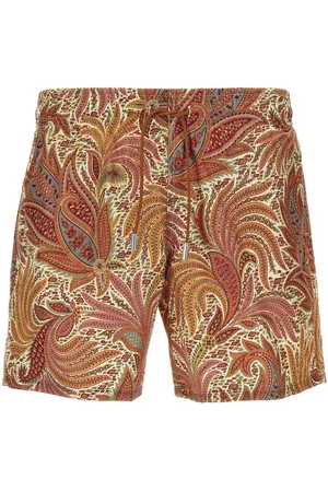 Etro Paisley-print swim shorts