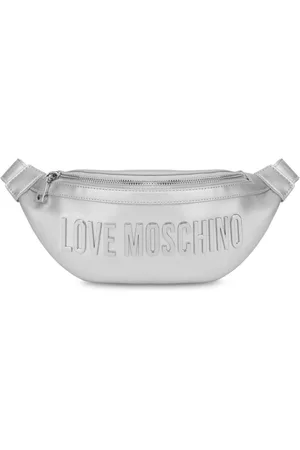 Moschino Logo-plaque belt bag