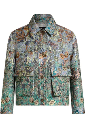 Etro Floral-jacquard jacket