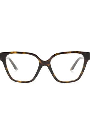 VERSACE Greca square-frame glasses