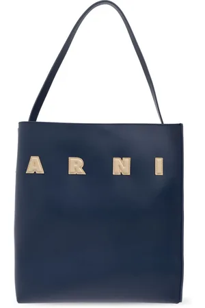 Marni Logo-patch tote bag