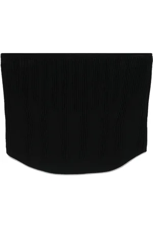 MUGLER Boning-detail top