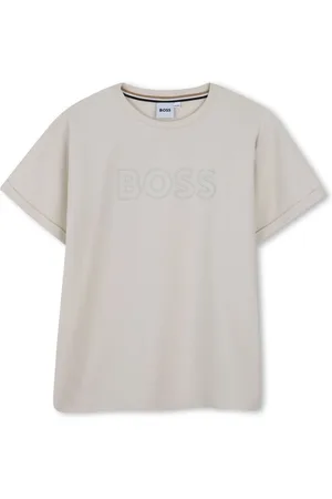 HUGO BOSS Logo-embroidered T-shirt