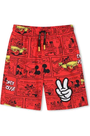 Marc Jacobs X Mickey Mouse graphic-print swim shorts