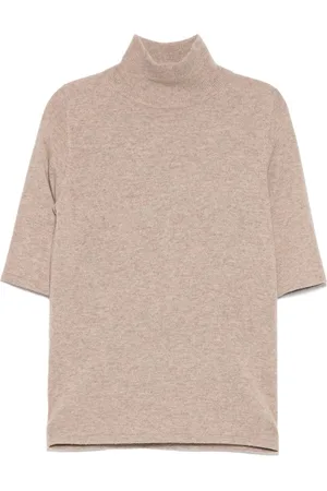 N.PEAL Mock Neck t-shirt