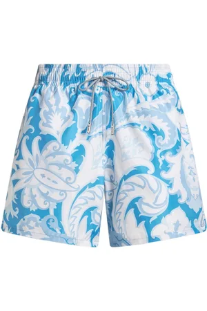 Etro Floral-print swim shorts