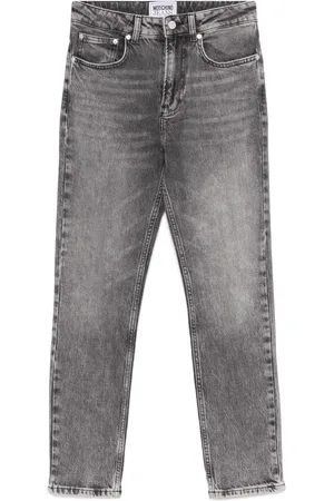 Moschino Logo-patch jeans