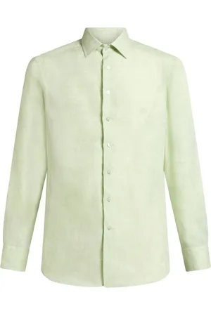 Etro Pegaso-embroidered shirt