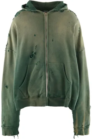 SAINT MXXXXXX Distressed hoodie