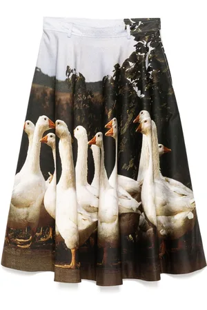 Moschino Printed skirt