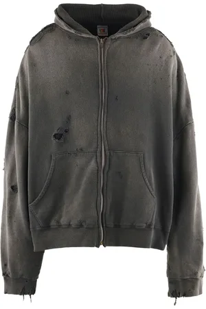 SAINT MXXXXXX Distressed hoodie