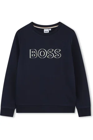 HUGO BOSS Logo-embossed sweatshirt