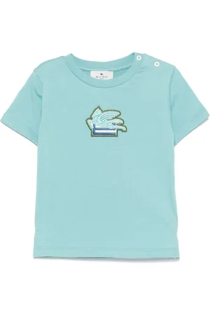 Etro Pegaso-embroidered T-shirt
