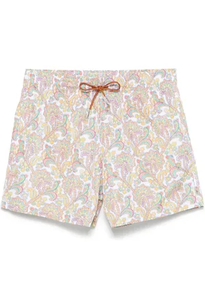 Etro Paisley-print swim shorts