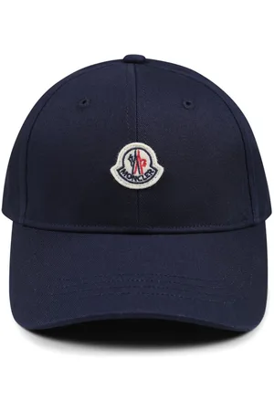 Moncler Logo-patch cotton cap