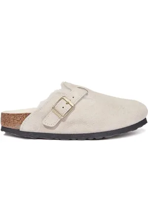 Birkenstock Boston suede slippers