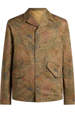 Etro Balmacaan overshirt