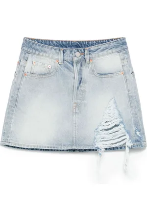 Vetements Denim mini skirt