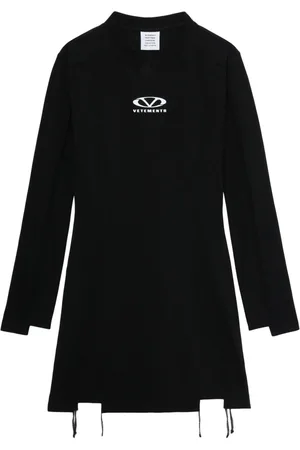 Vetements Logo-print mini dress