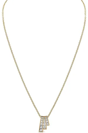 Pragnell 18kt yellow Manhattan diamond necklace