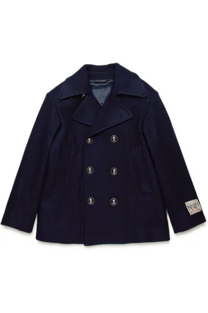 Nº21 Logo-appliqu?? double-breasted coat