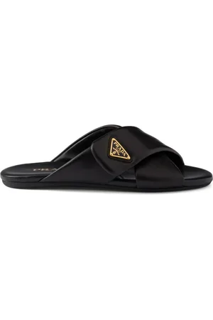 Prada Padded nappa leather slides