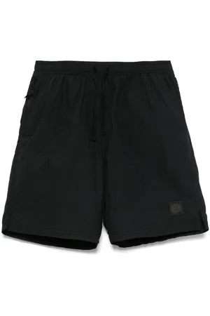 Stone Island Compass-motif track shorts